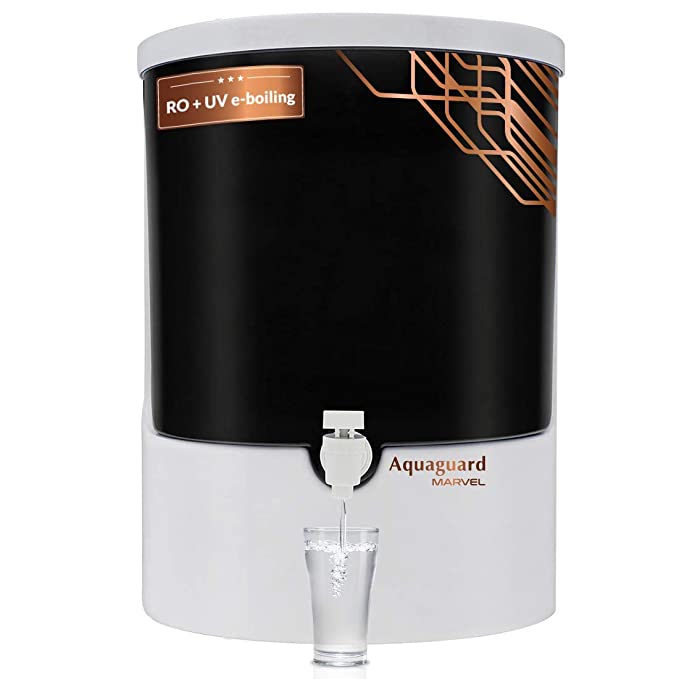 Eureka Forbes Aquaguard Marvel RO+UV e-boiling+MTDS